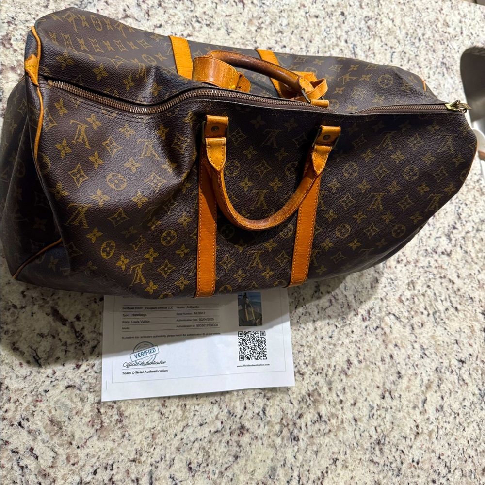 Louis Vuitton Monogram Keepall 60 1990 vintage - Picture 2 of 14